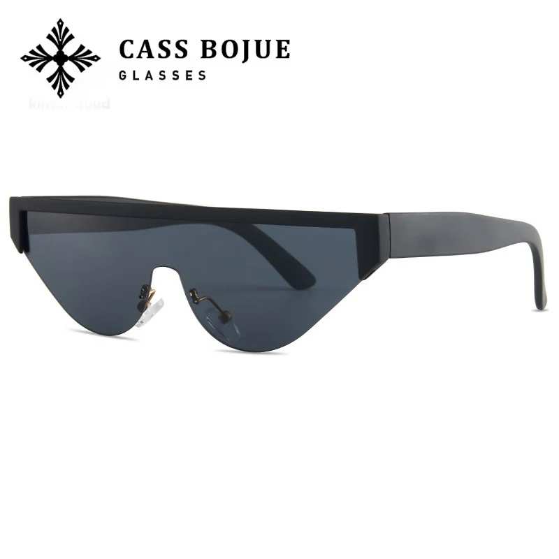 

New sunglasses men's and women's same cat's eye future mirror personality net Red Sunglasses