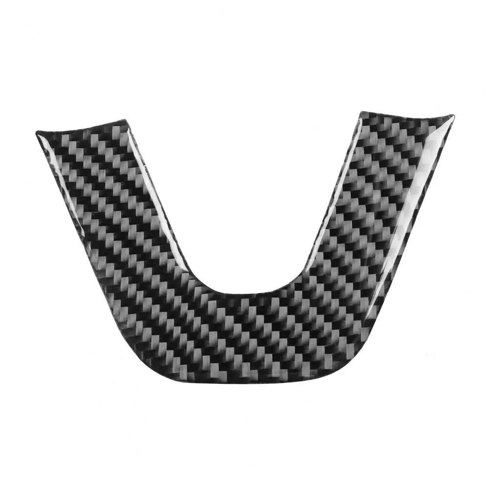 

80% Hot Sales!!! Steering Wheel Sticker Unfading Wear-resistant Carbon Fiber Anti-scratch Car Protective Trim for Dodge Challeng