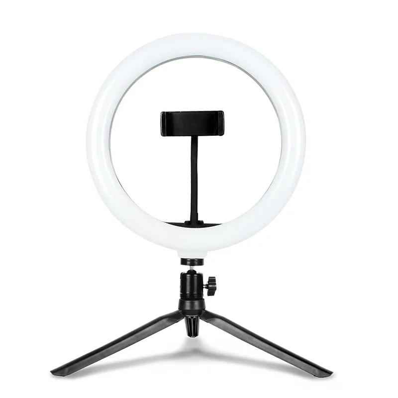 10 дюймов мобильный телефон кронштейн со штативом для наполнения лампа кольцо