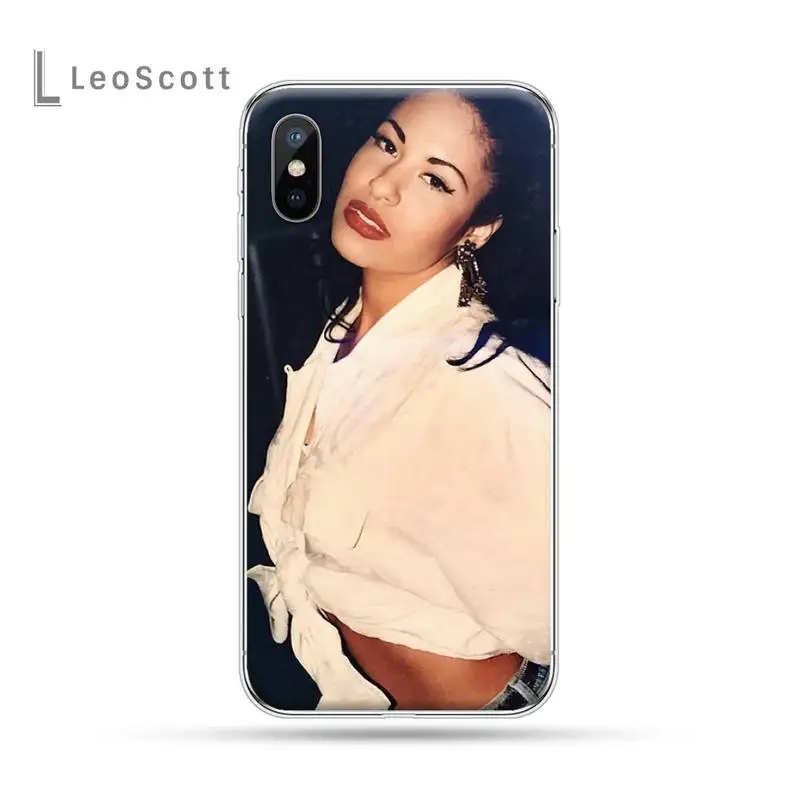 

selena quintanilla Star Singer coque cover Phone Case for iPhone 11 12 pro XS MAX 8 7 6 6S Plus X 5S SE 2020 XR