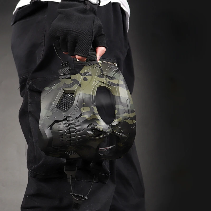 Маска на Хэллоуин вечерние игры череп тактическое оборудование адаптация