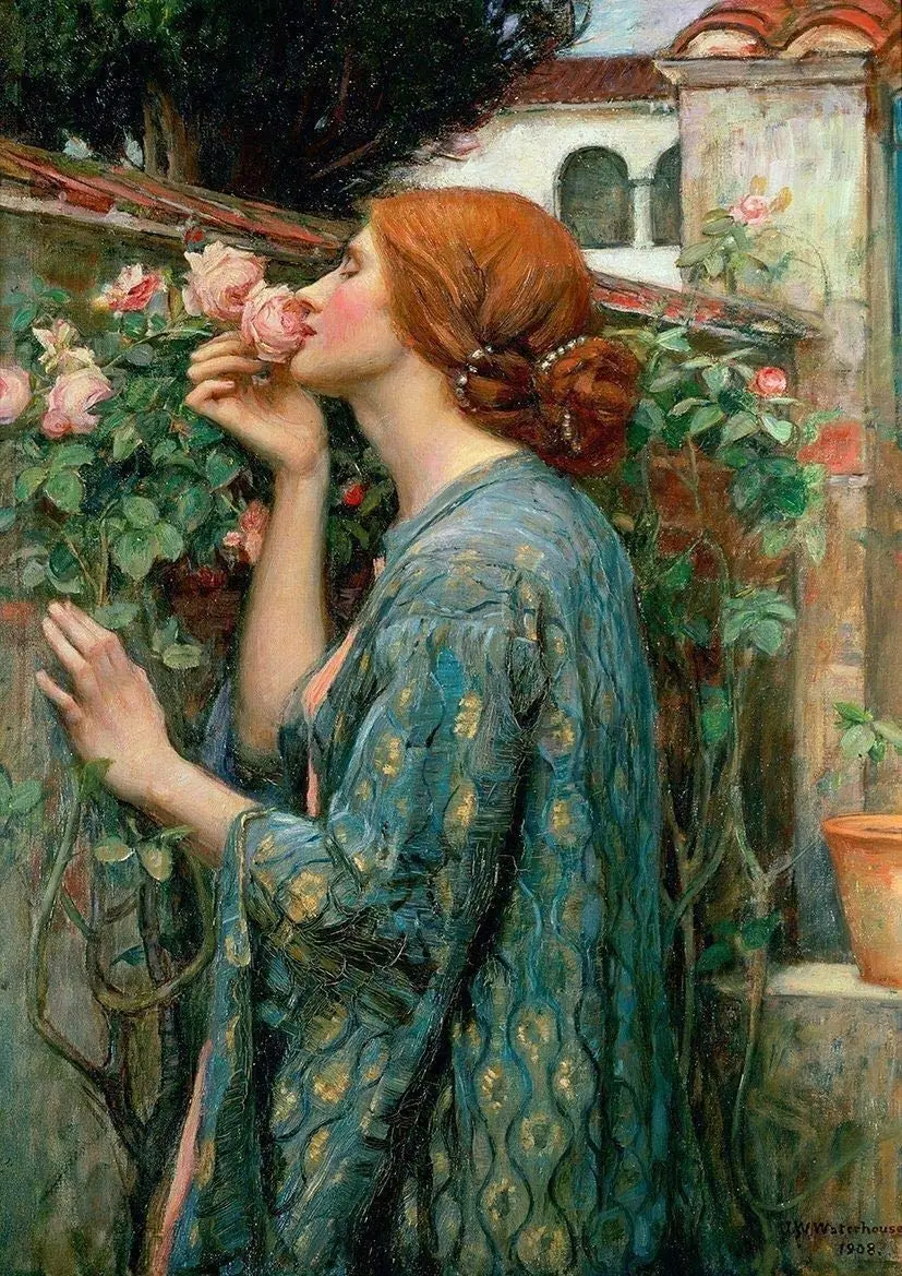 

John William Waterhouse Wall Decor Metal Tin Sign 12x8 Inch