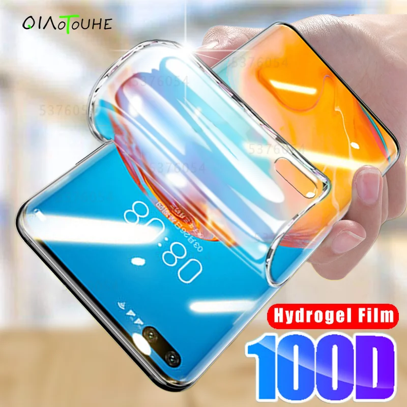 Гидрогелевая пленка 100D для Huawei P30 P40 P20 Lite Pro Защита экрана P Smart 2019 2018 Z защитная не