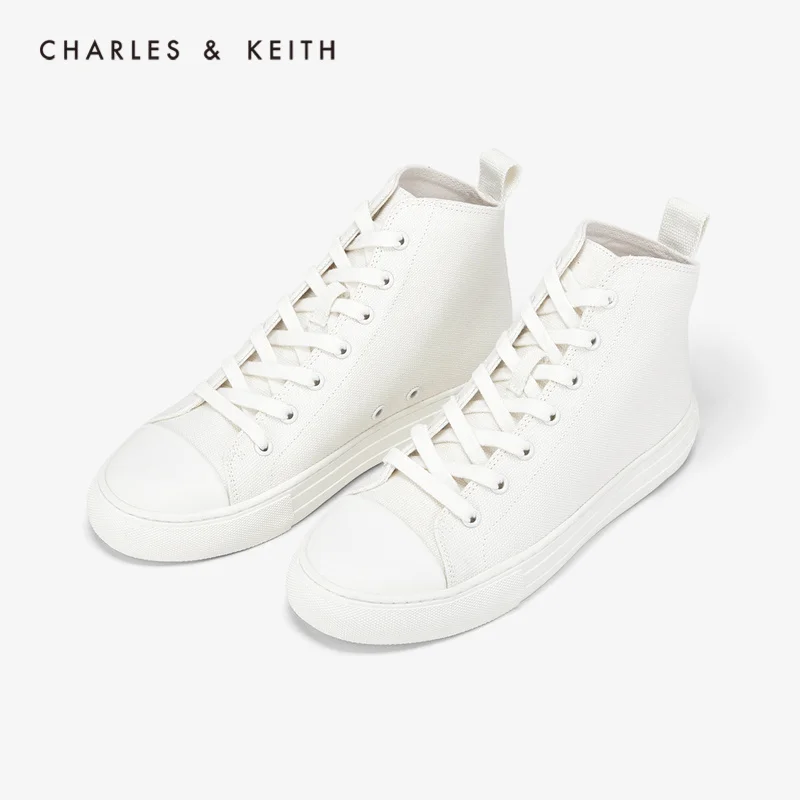 CHARLES＆KEITH Новинка на Весну 2020 CK1 71700035Женские Кроссовки ремешок Сплошной цвет