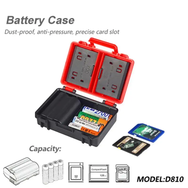 Портативная сумка для хранения аккумуляторов чехол карт памяти Nikon| |