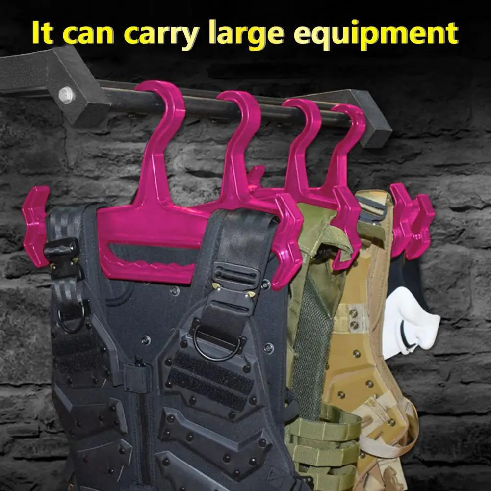 

Non-corrosive Hanger Good Tenacity ABS Multi-functional Outdoor Coat Hanger for Personal Use Outdoor Hanger Double-ended Hook