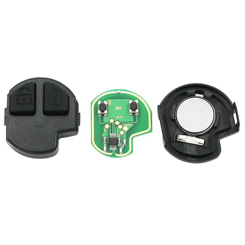 2 кнопки дистанционный смарт ключ брелок для идеально подходит Suzuki Swift/SX4 Гранд