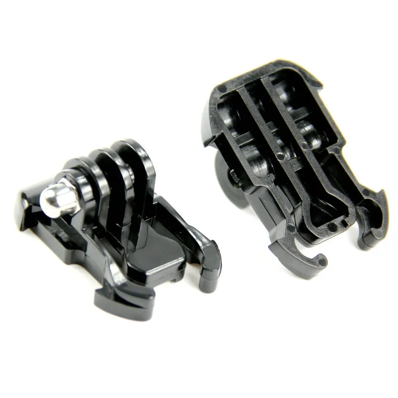 2 шт. быстросъемная Пряжка базовое крепление шлем плоское основание Адаптер для