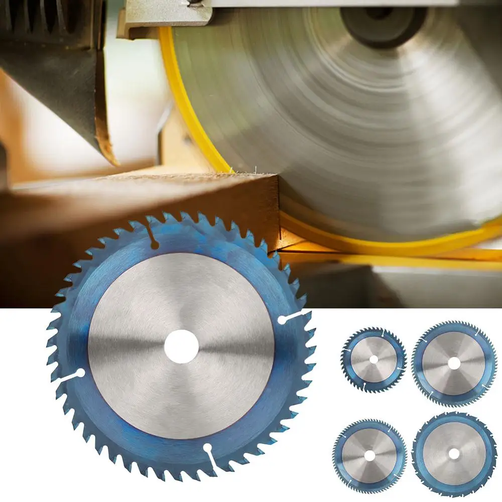 Циркулярная пила с голубым покрытием диск для резки по дереву угловой