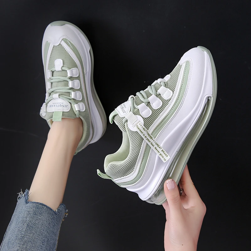 Массивные кроссовки для женщин брендовые дизайнерские спортивные сетчатые