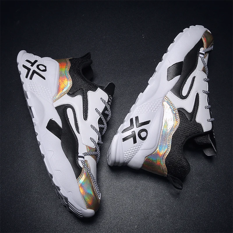 

Кроссовки мужские, легкие, дышащие, удобные, на шнуровке, с резиновой амортизацией, 2021