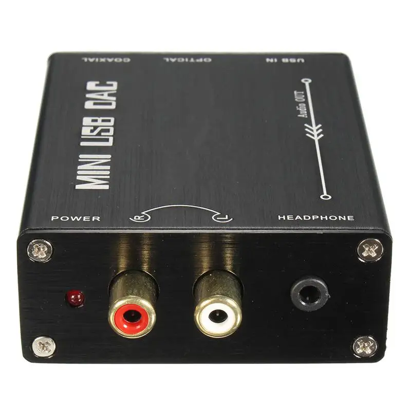 LEORY HIFI USB звуковая карта ЦАП к S/PDIF PCM2704 цифро-аналоговый аудио конвертер оптический коаксиальный ЦАП Декодер PRO конвертер