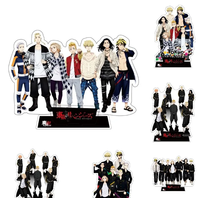 

Anime Tokyo Revengers Acrylic Stands Manjiro Ken Takemichi Hinata Atsushi Figure Cosplay Model Plate Fans Gift Collection Props