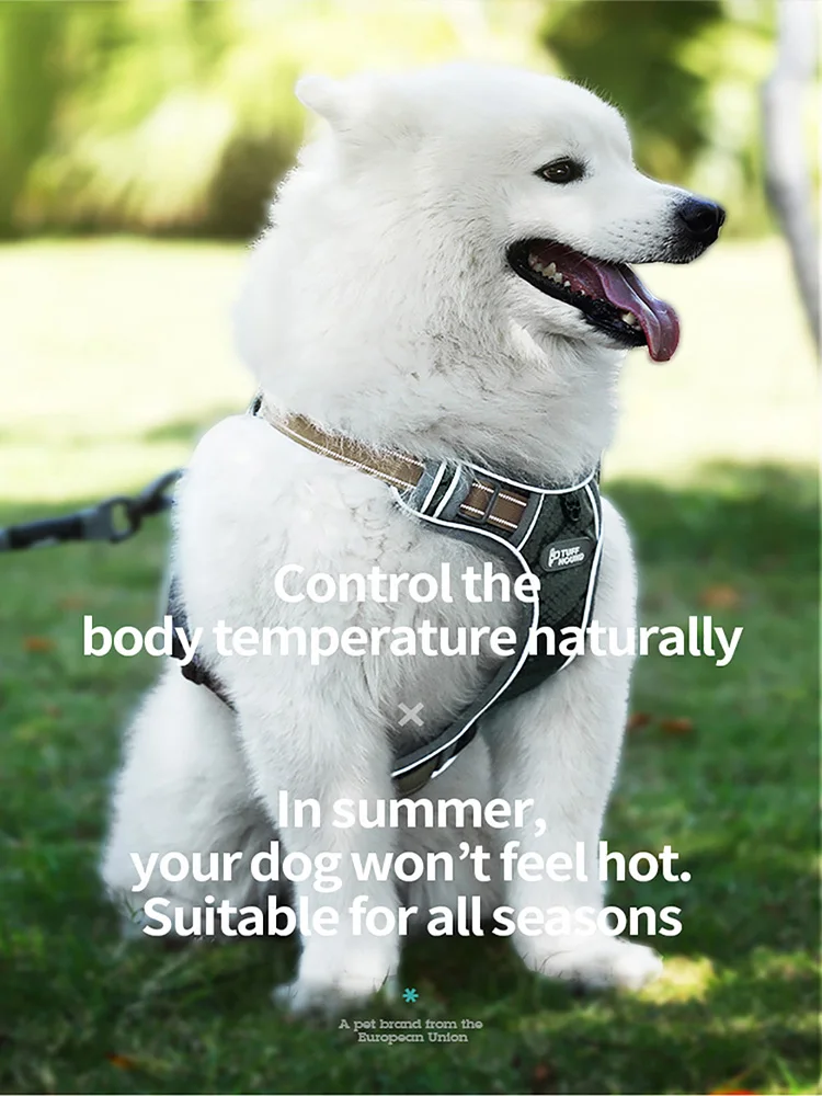 Нейлоновая сетчатая шлейка для собак жилет маленьких средний светоотражающий