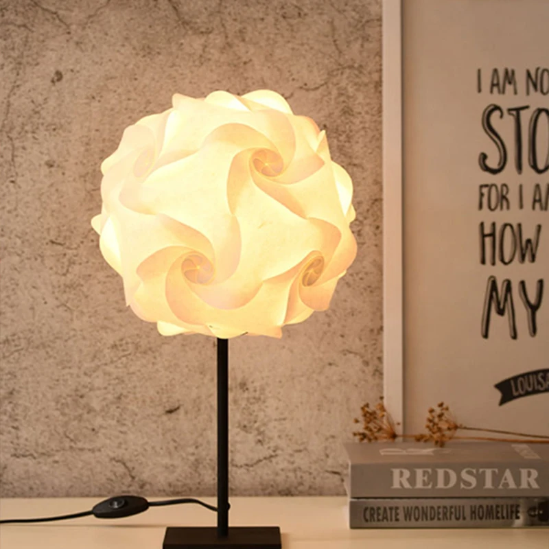 Современный минималистичный прикроватный столик для спальни лампа учебы