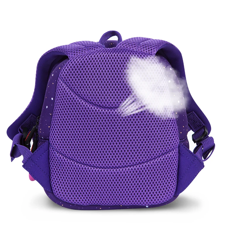 3D Children Creative Rocket School bags Cute Anti-lost Children's Backpack Schoolbag for Toddler Boys Girls Baby Small Bags