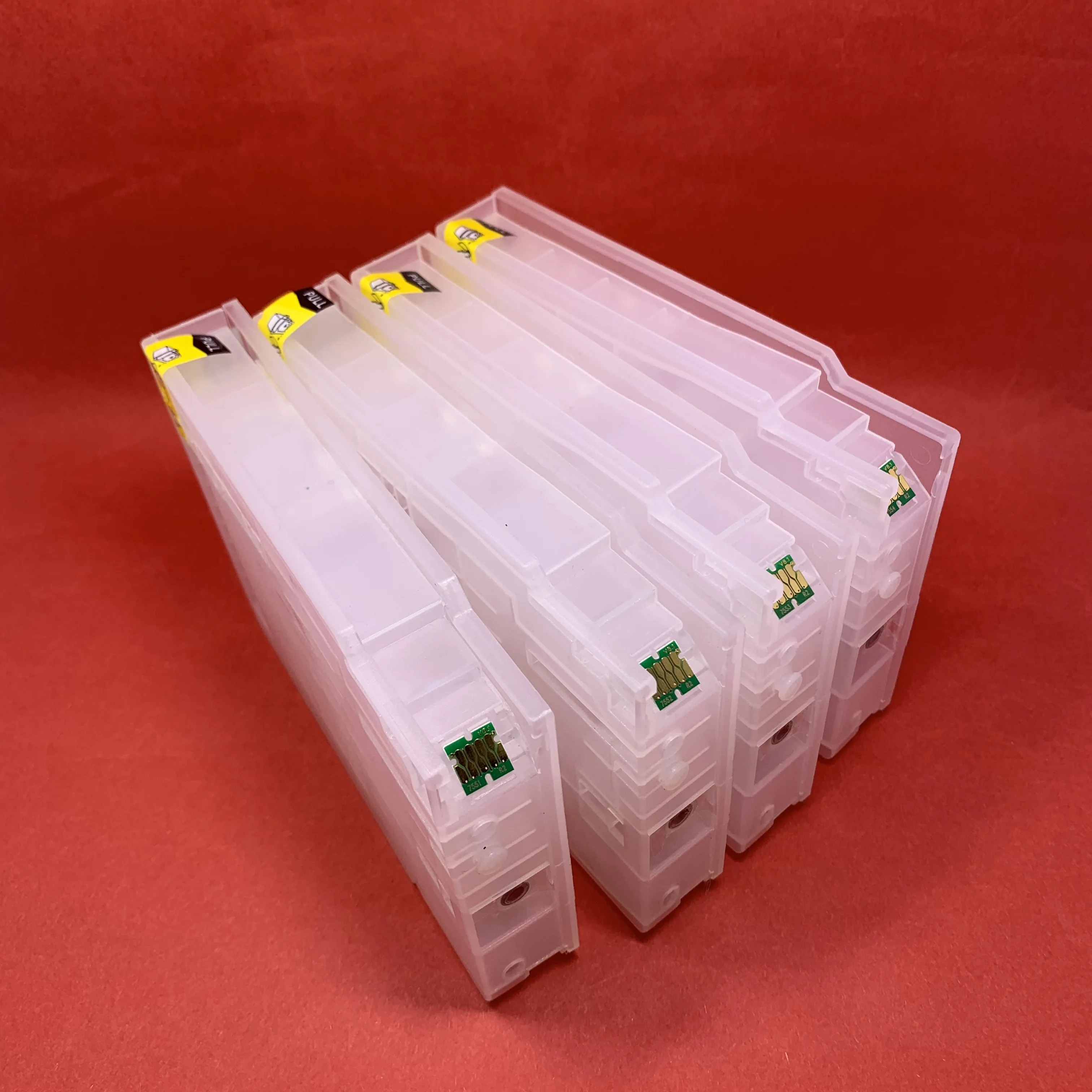 

T7551XL T7552XL T7553XL T7554XL Empty Refillable Ink Cartridge for Epson Workforce Pro WF-8010DW WF-8090DW WF-8510DWF WF-8590DWF