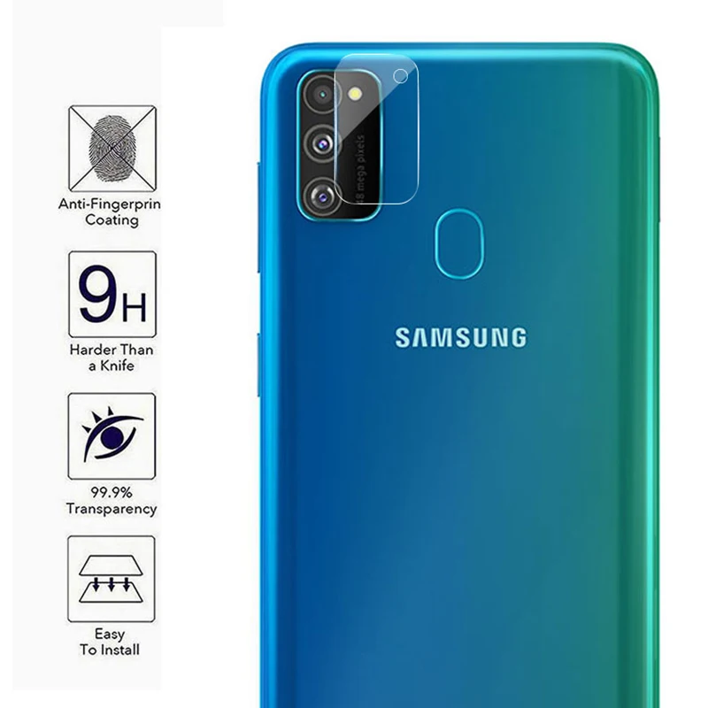 2-в-1 HD 9H Защитное стекло для экрана samsung M30s Закаленное пленка объектива galaxy