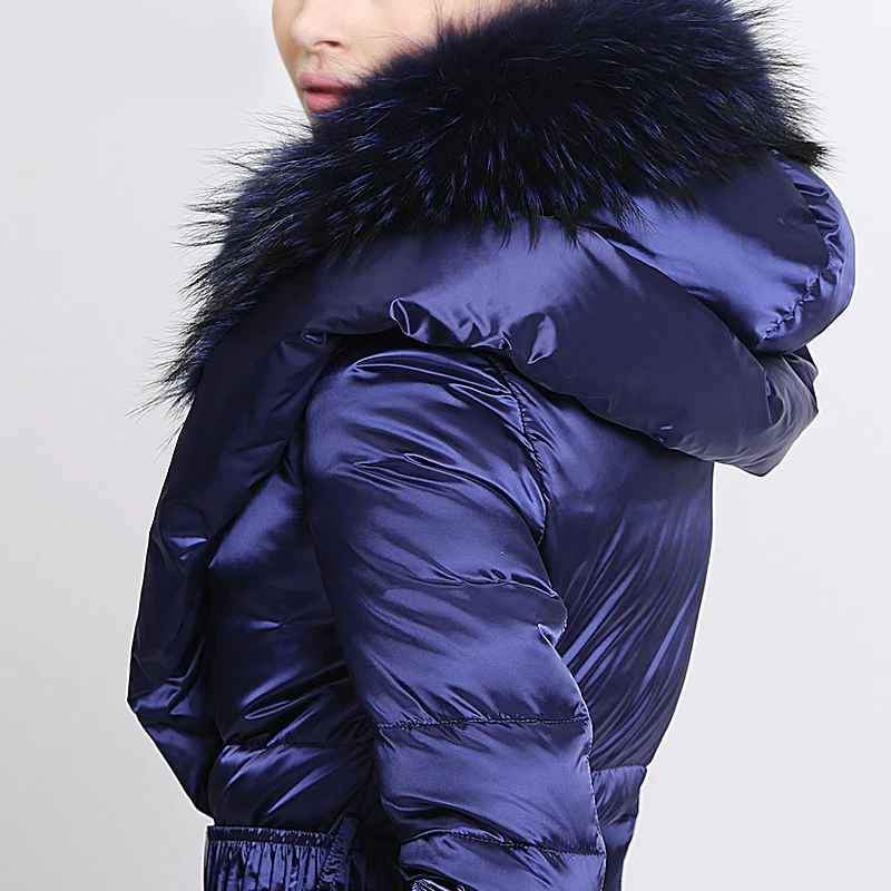 Royalcat Европейская станция 2019 зимняя тонкая модная куртка средней длины с