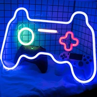 game neon sign gamepad shape controller neon signs gaming wall lights decor for game room gamer console neon lights for children