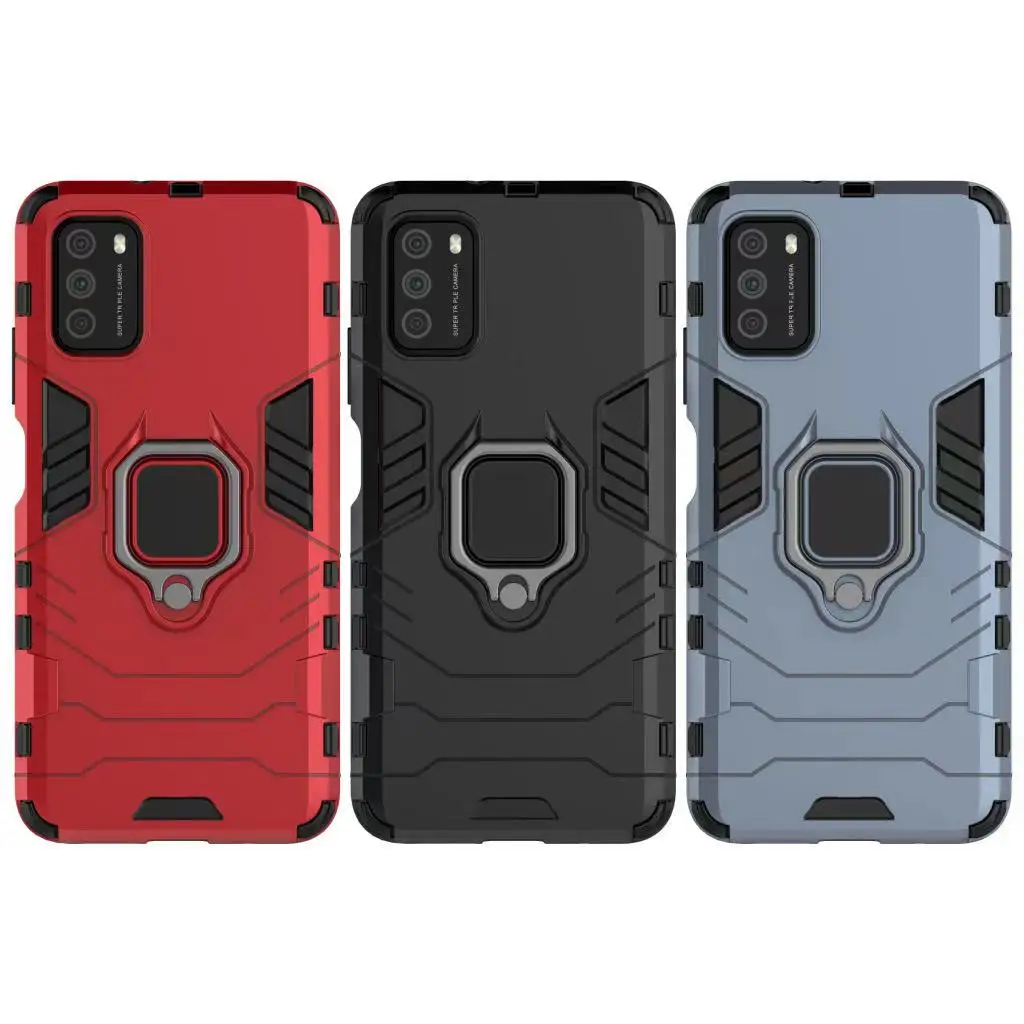 

For Samsung Galaxy A32 Case Cover A22 M51 A21S M31S A51 A71 A31 M21 Case Magnet Ring Holder Armor Phone Bumper Case Samsung A12