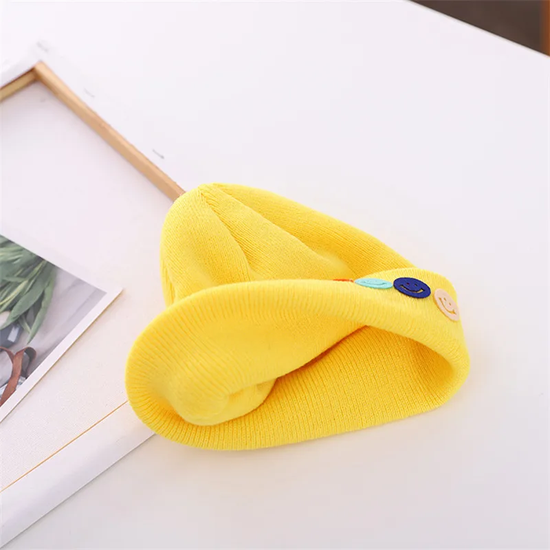 Вязаные крючком шапки для мальчиков и девочек теплые уличные вязаные