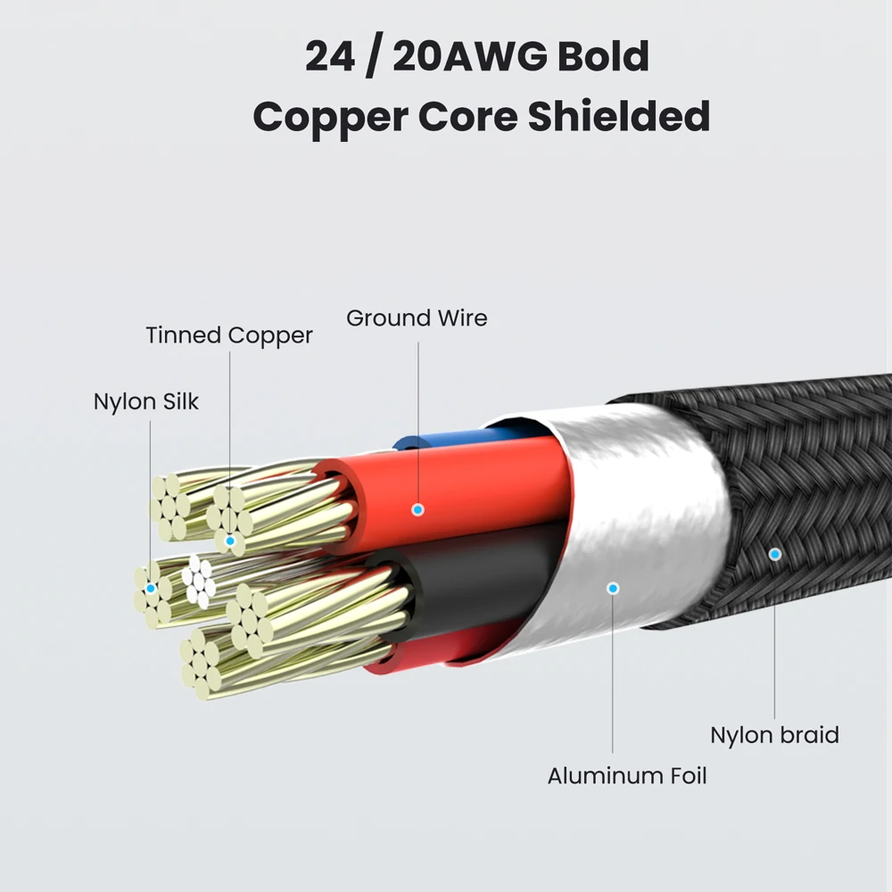 

D8 MFi Lightning USB Cable for iPhone 12 Mini 11 Pro Max XS X XR 2.4A Fast Charging Cable USB Data Cable Phone Charger Cable 1M