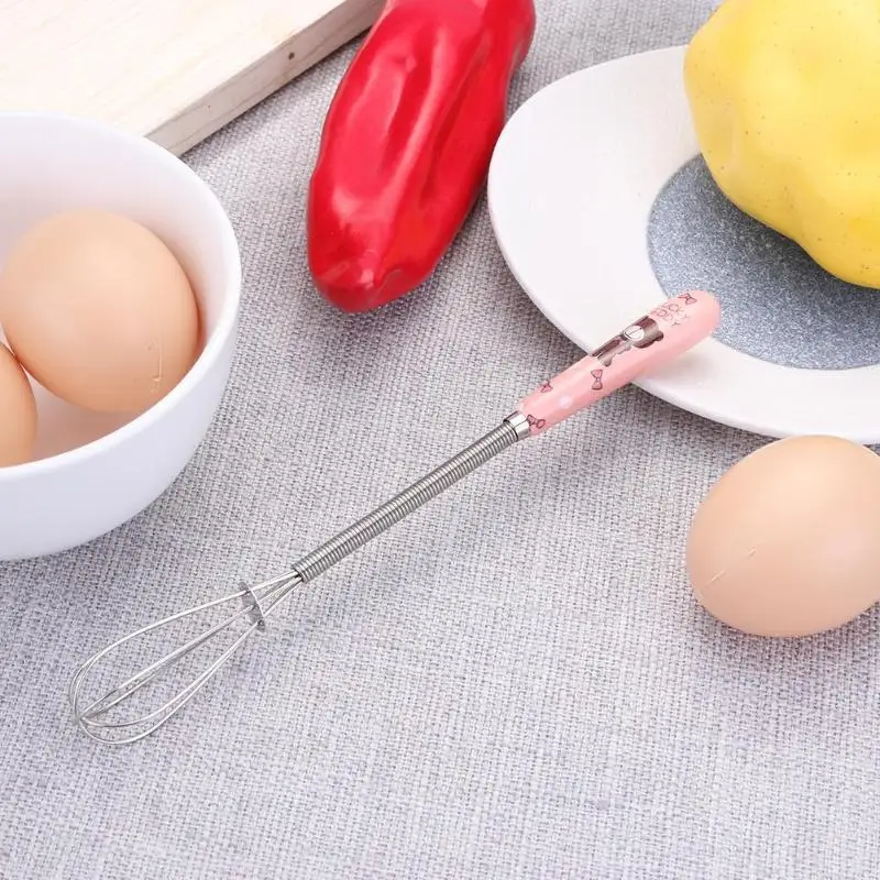 1 шт. мешалка из нержавеющей стали керамическая ручка для взбивания яиц венчик