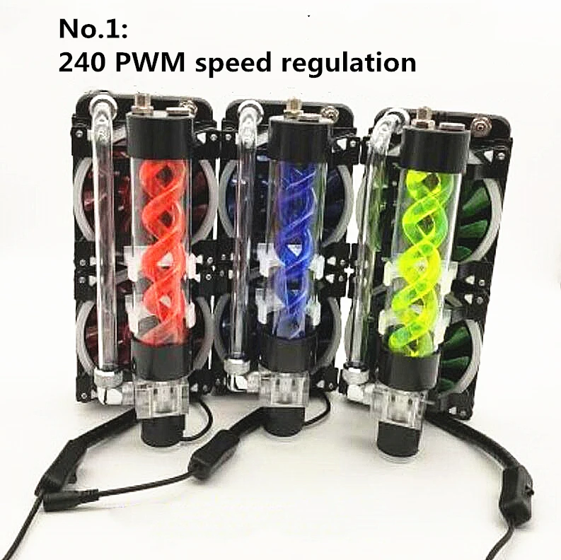 Самодельный насос для водоохлаждающей трубы обновление 240/360 PWM контроль скорости