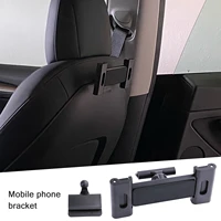 for tesla model 3y 1 pc rotatable car back seat ipad mobile phone holder mount accessories parts