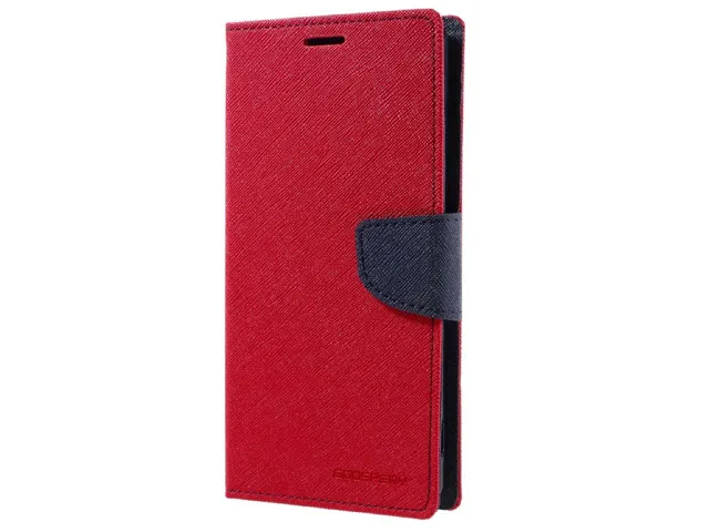 Чехол Mercury Goospery Fancy Diary Case для Sony Xperia XA (красный винилискожа) | Мобильные телефоны и