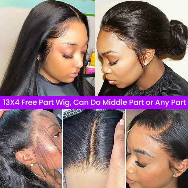 13x6 Straight Lace Front Wigs 4