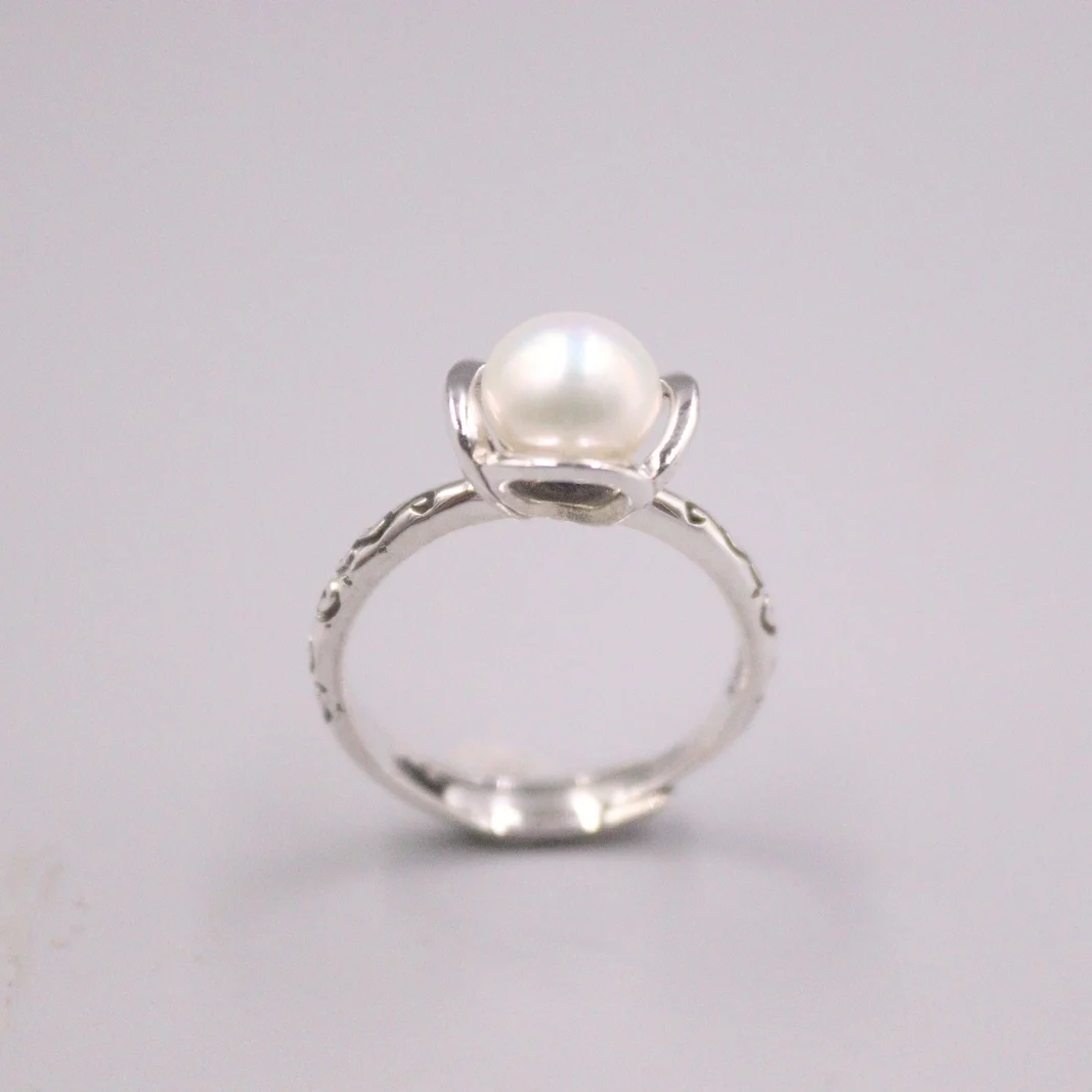 

Натуральная кожа/оригинальный серебро 925 пробы Серебряное кольцо для свадьбы кольцо вечности для Для женщин отличный подарок для женщин, с ...