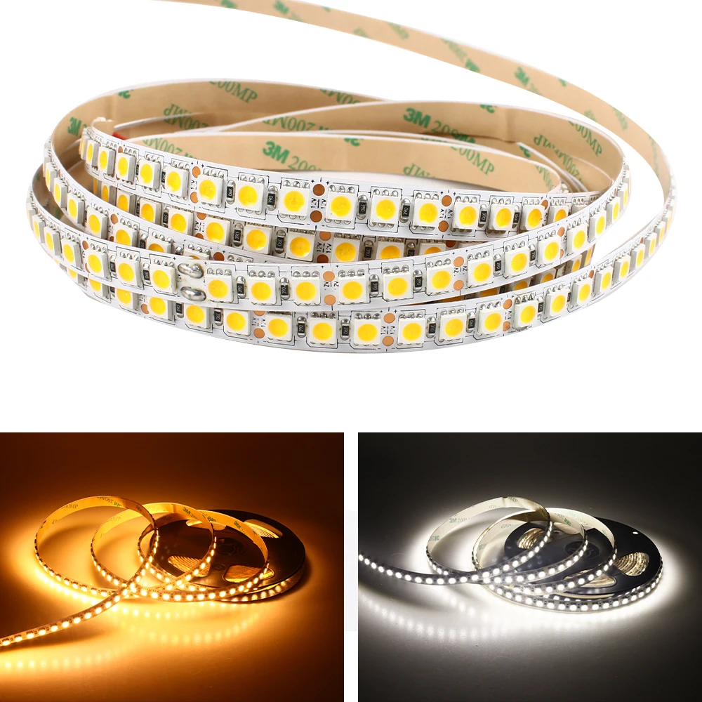 

Светодиодная лента 5050 SMD, 12 В постоянного тока, 600 светодиодов, энергосберегающая гибкая лента для внутреннего фона телевизора, декоративная...