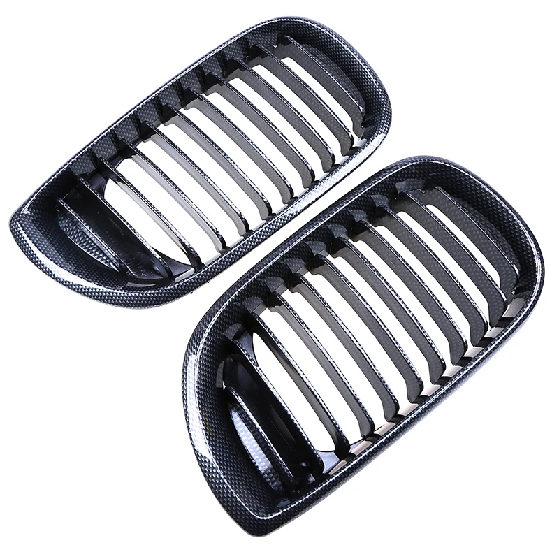 Решетки для переднего бампера автомобиля POSSBAY решетки из углеродного волокна BMW