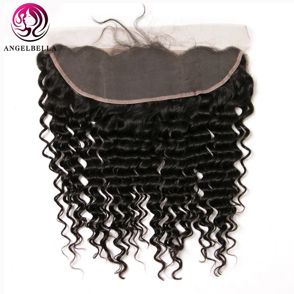 Angelbella 13x4 кружевная Фронтальная застежка NC # бразильские волнистые человеческие