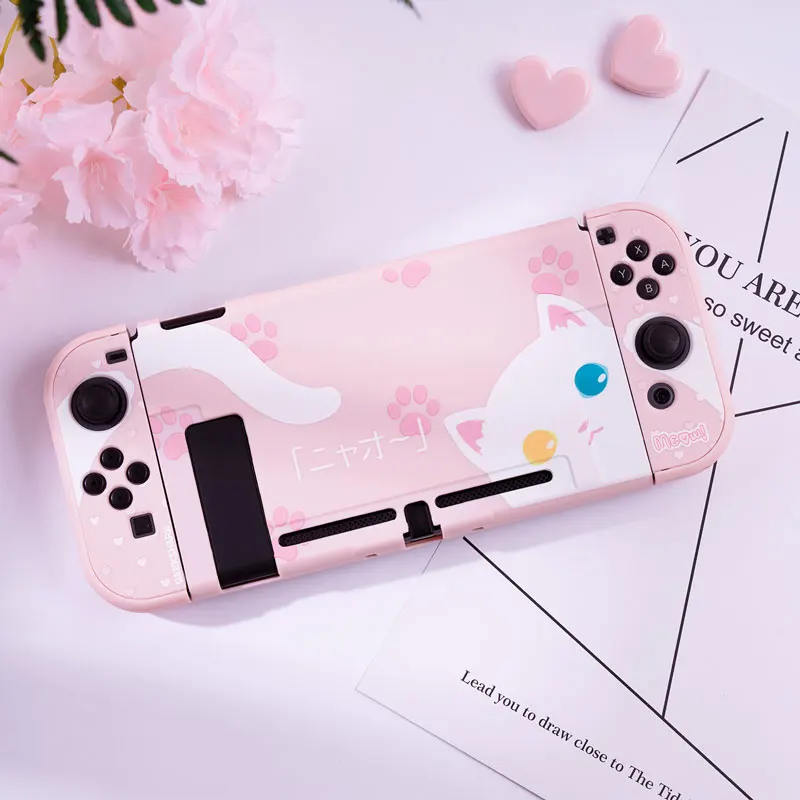 Милый защитный чехол для переключателя kingd контроллер полное покрытие оболочка