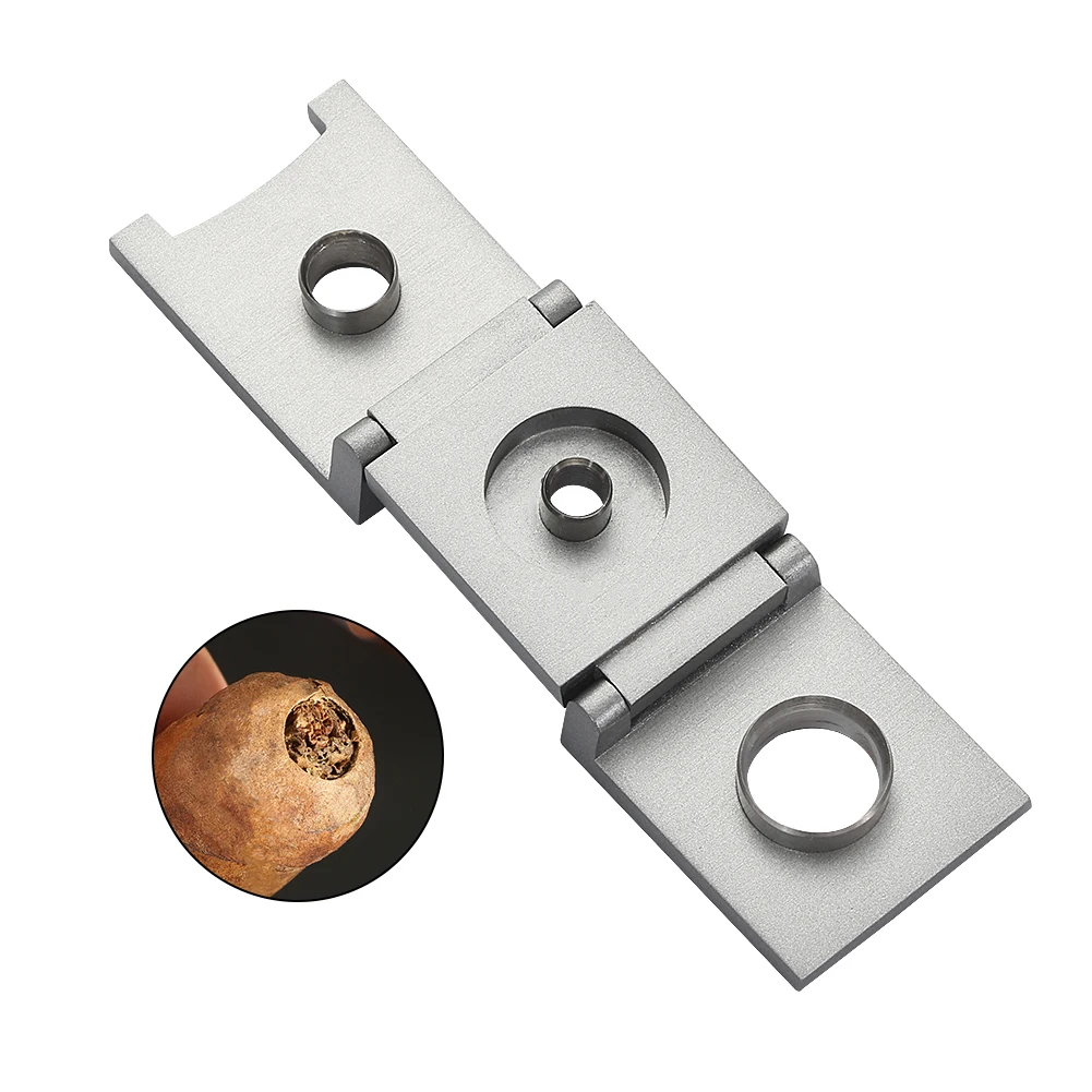 Металлический Карманный Каттер для сигар два размера сверло сигары отверстий