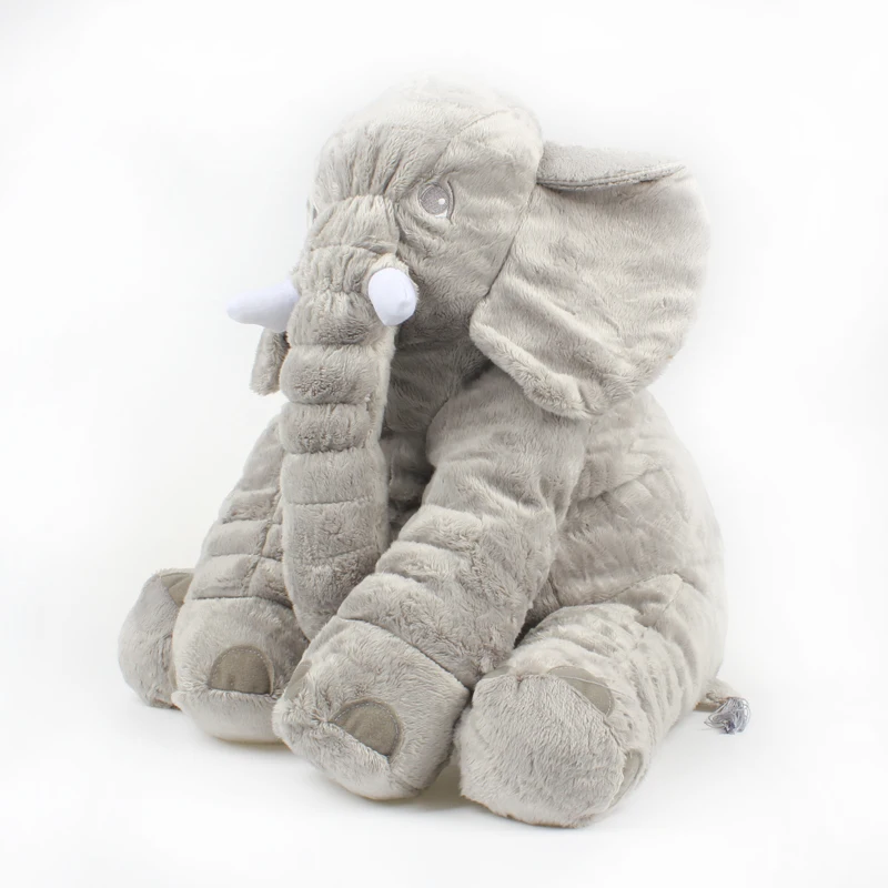 Drop Shipping Plush Elephant Toys Soft Stuffed Pillow Baby Appease Doll Kids Boys and Girls Gift Room Decor | Игрушки и хобби