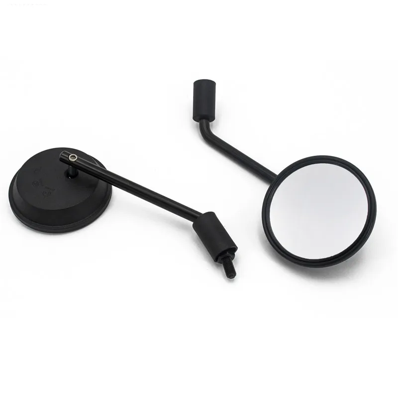 

Зеркало для мотоцикла, черное металлическое универсальное выпуклое зеркало 8 мм 10 мм