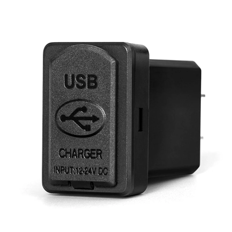 Автомобильное зарядное устройство Quick Charge 3 0 с двумя USB портами для TOYOTA Camry Corolla RAV4
