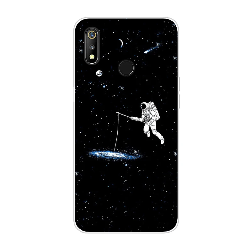 27- Мягкий чехол из ТПУ для OPPO Realme 3 Pro, Прозрачный бампер с мультяшным рисунком, задняя крышка для телефона OPPO Realme3 3Pro Realme3Pro, силиконовый чехол s - Цвет: 27-