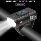 Светодиодный велосипедный фонарь T6, передняя лампа для горного велосипеда, оборудование для велоспорта, зарядка через USB, 10 Вт, 6 режимов