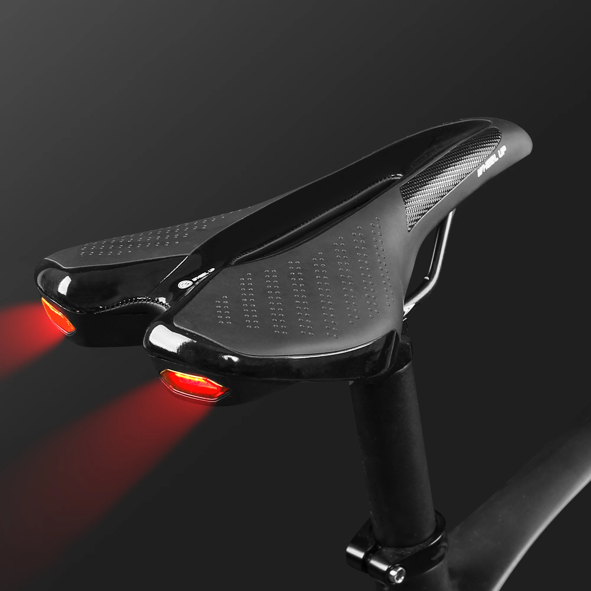 

Bicycle Seat With Bicycle Smart Automatic Brake Sensor Light Waterproof LED Rechargeable Riding Tail Light, Bicycle Tail Light