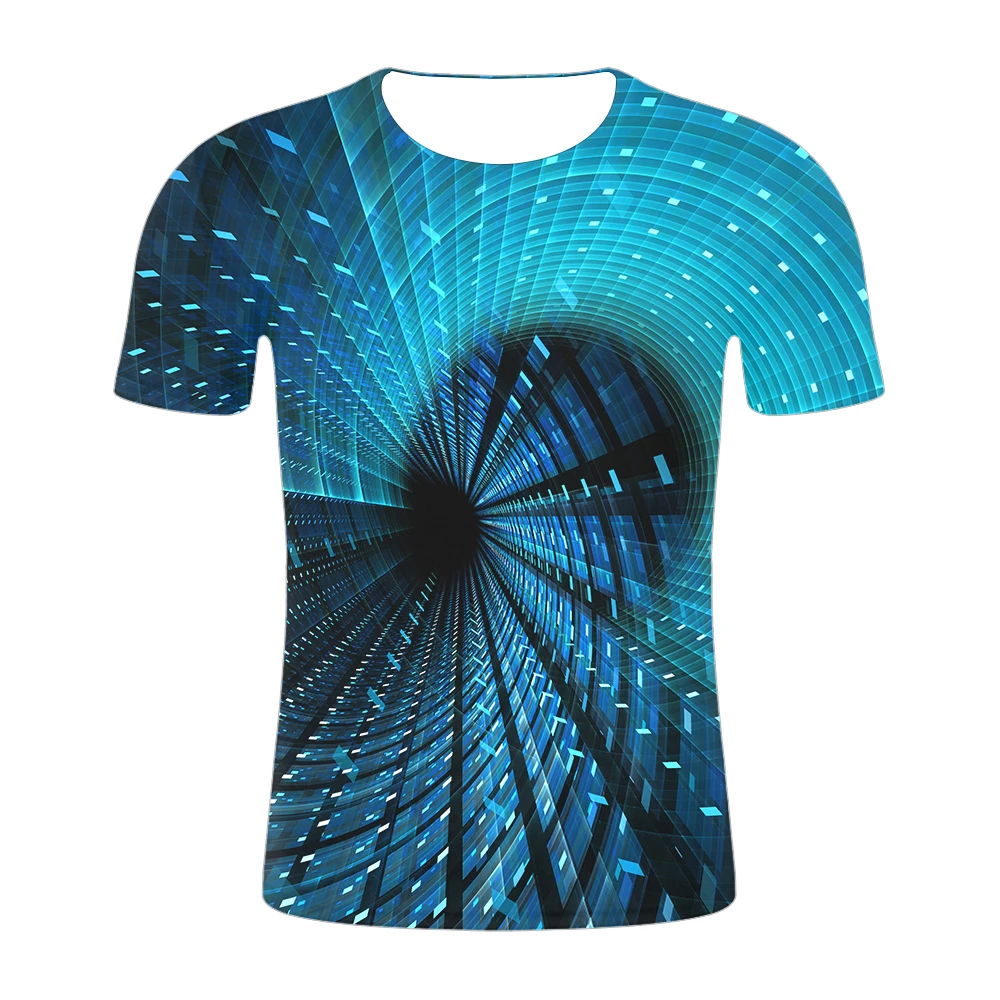 Мужская свободная уличная футболка мужские топы с принтом молнии новинка 2019