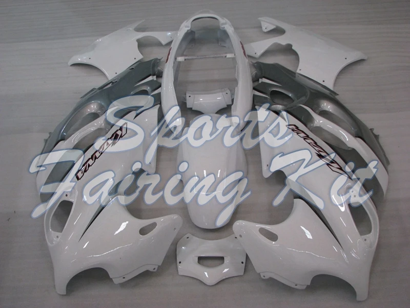 Обтекатель мотоцикла для GSX600F 2005 2006 Катана серебристо белый обтекатель GSX750 06