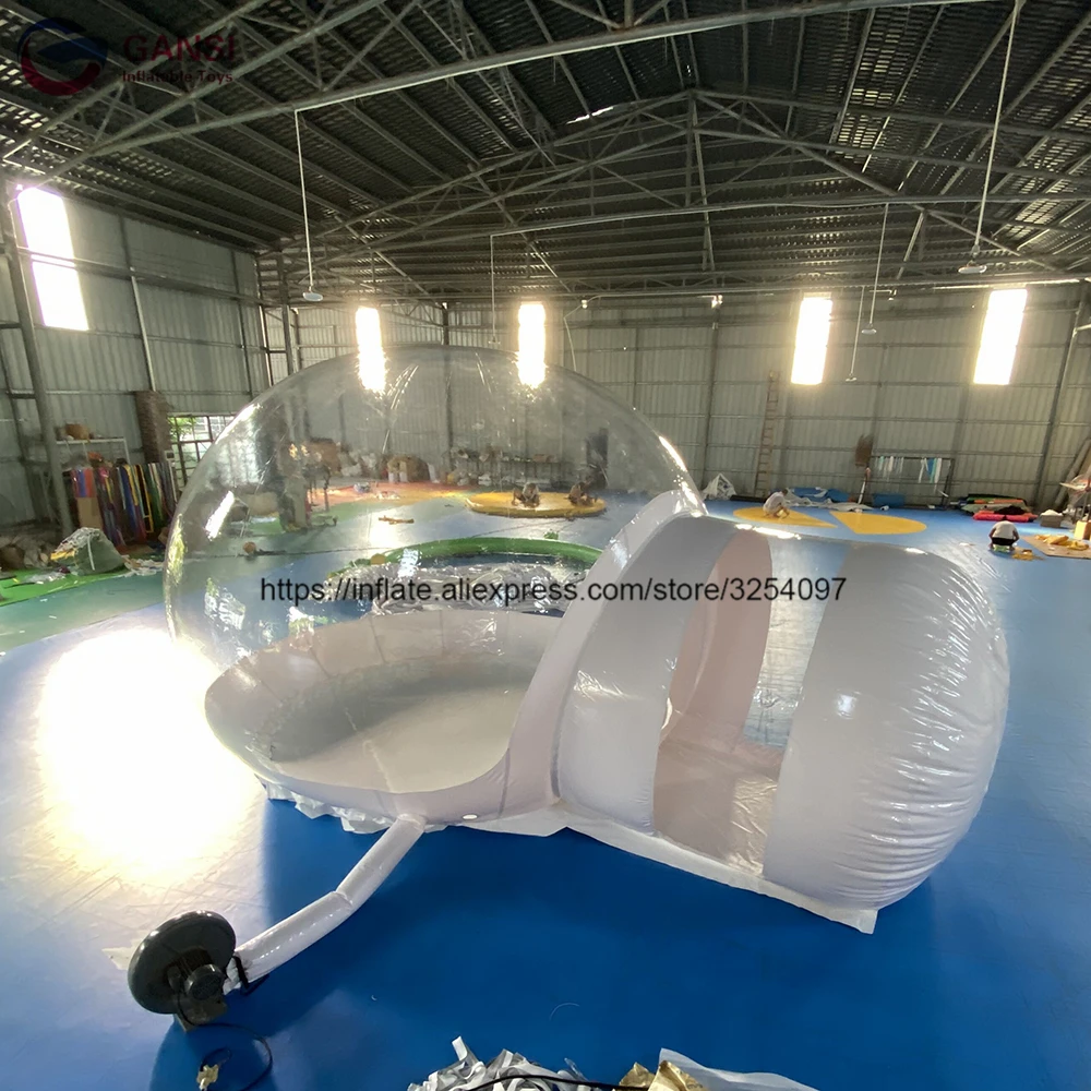 Kaufen Professionelle Fabrik Hotel Aufblasbare Blase Raum Transparent PVC Aufblasbare Blase Kuppel Zelt
