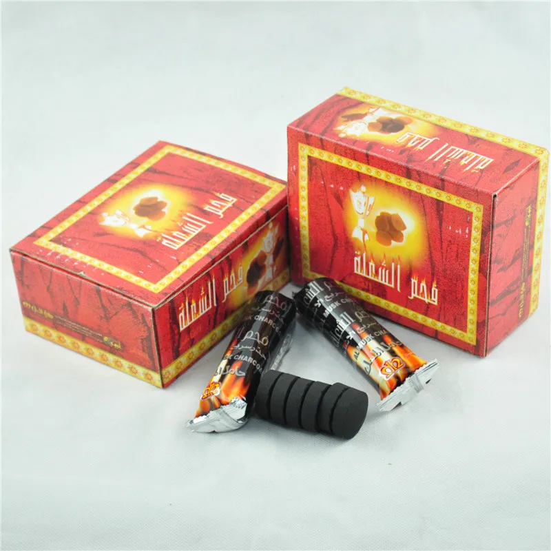 Круглый Быстрый светильник 100 шт. диаметр 33 мм бездымный кокосовый кальян премиум