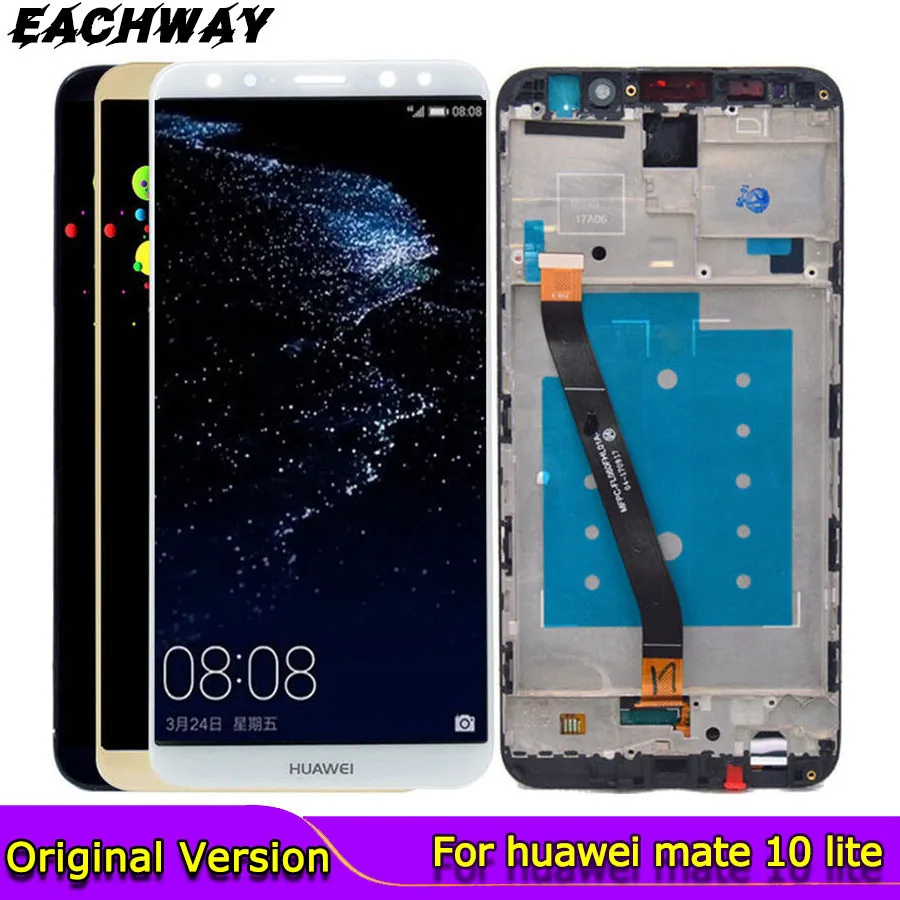 Pantalla для huawei mate 10 lite дисплей сенсорный экран Оцифровка Mate Lite LCD Mate10 RNE L01 L02 L03 L21 L22 |