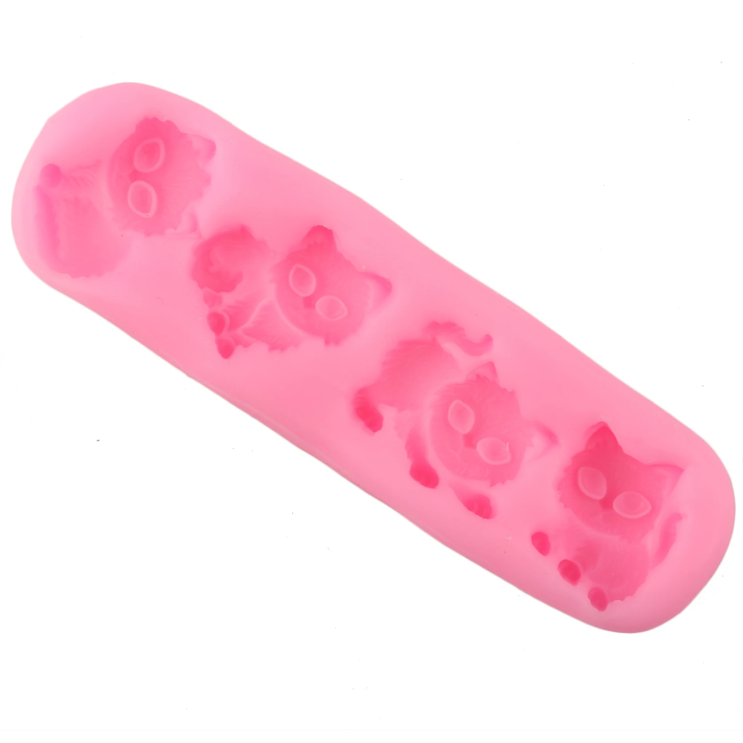 3D милый кот Силиконовые формы шоколадная помадка форма DIY вечерние инструменты